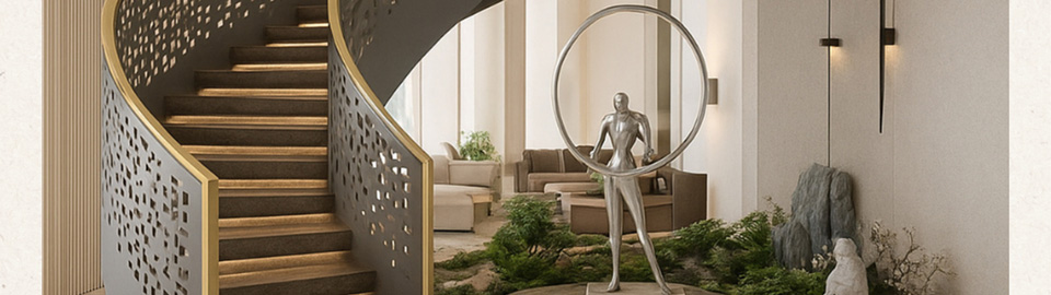 The Aurelia Staircase: Where Art Meets Architecture